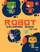 Robot Coloring Book For Kids