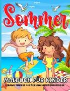 Sommer-Malbuch für Kinder