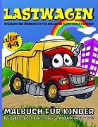 Lastwagen Malbuch Für Kinder