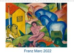 Franz Marc 2022 (Wandkalender 2022 DIN A3 quer)