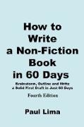 How to Write a Non-fiction Book in 60 Days