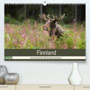 Finnland: eine tierische Entdeckungsreise (Premium, hochwertiger DIN A2 Wandkalender 2022, Kunstdruck in Hochglanz)