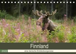 Finnland: eine tierische Entdeckungsreise (Tischkalender 2022 DIN A5 quer)