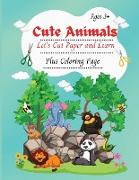 Cute Animals, Let's Cute Paper and Learn