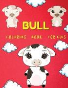 Bull Coloring Book For Kids