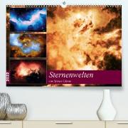 Sternenwelten (Premium, hochwertiger DIN A2 Wandkalender 2022, Kunstdruck in Hochglanz)