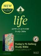 NLT Life Application Study Bible, Third Edition (Leatherlike, Teal Floral, Indexed, Red Letter)