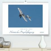 Historische Propellerflugzeuge 2022CH-Version (Premium, hochwertiger DIN A2 Wandkalender 2022, Kunstdruck in Hochglanz)
