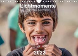 Lichtmomente - Eine Reise durch Indien (Wandkalender 2022 DIN A4 quer)