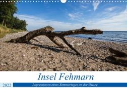 Insel Fehmarn - Impressionen eines Sommertages an der Ostsee (Wandkalender 2022 DIN A3 quer)