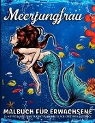 Meerjungfrau Malbuch Für Erwachsene