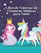 Libro de Colorear de Criaturas Mágicas para niños