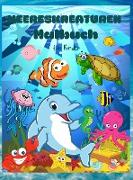 Meerestiere Malbuch für Kinder
