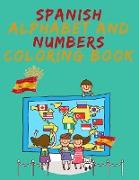 Spanish Alphabet and Numbers Coloring Book.Stunning Educational Book.Contains coloring pages with letters,objects and words starting with each letters of the alphabet and numbers
