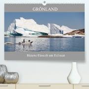 Grönland Bizarre Eiswelt um Ilulissat (Premium, hochwertiger DIN A2 Wandkalender 2022, Kunstdruck in Hochglanz)