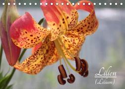Lilien (Lilium) (Tischkalender 2022 DIN A5 quer)