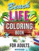Summer Coloring Book for Adults