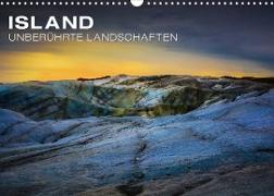 Island - Unberührte Landschaften (Wandkalender 2022 DIN A3 quer)