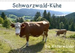 Schwarzwald-Kühe - Die Hinterwälder (Wandkalender 2022 DIN A3 quer)