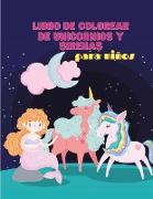 Libro de Colorear de Unicornios y Sirenas para Niños