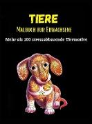 Tiere Malbuch für Erwachsene