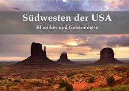 Südwesten der USA - Klassiker und Geheimnisse (Wandkalender 2022 DIN A2 quer)