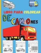 Libro para Colorear de Camiones