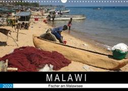 Malawisee Fischer (Wandkalender 2022 DIN A3 quer)