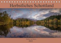 Herbstliches Schottland (Tischkalender 2022 DIN A5 quer)