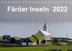 Färöer Inseln 2022 (Tischkalender 2022 DIN A5 quer)