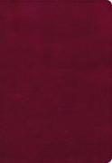 NASB Super Giant Print Reference Bible, Burgundy Leathertouch, Indexed