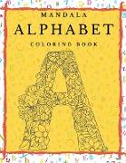 MANDALA ALPHABET COLORING BOOK