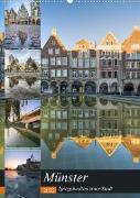 Münster - Spiegelwelten einer Stadt (Wandkalender 2022 DIN A2 hoch)