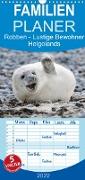 Robben - Lustige Bewohner Helgolands - Familienplaner hoch (Wandkalender 2022 , 21 cm x 45 cm, hoch)