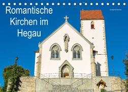 Romantische Kirchen im Hegau (Tischkalender 2022 DIN A5 quer)