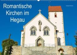 Romantische Kirchen im Hegau (Wandkalender 2022 DIN A2 quer)