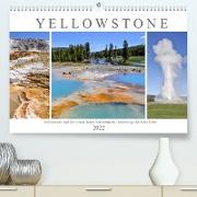 Yellowstone und der Grand Teton Nationalpark - unterwegs mit Julia Hahn (Premium, hochwertiger DIN A2 Wandkalender 2022, Kunstdruck in Hochglanz)