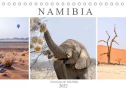 Namibia - unterwegs mit Julia Hahn (Tischkalender 2022 DIN A5 quer)