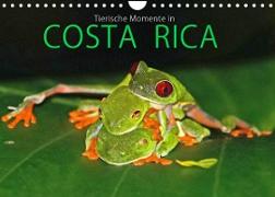 COSTA RICA - Tierische Momente (Wandkalender 2022 DIN A4 quer)