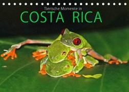 COSTA RICA - Tierische Momente (Tischkalender 2022 DIN A5 quer)