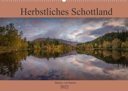Herbstliches Schottland (Wandkalender 2022 DIN A2 quer)