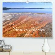 Wunderwelt Yellowstone 2022 (Premium, hochwertiger DIN A2 Wandkalender 2022, Kunstdruck in Hochglanz)