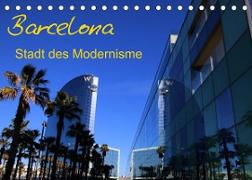 Barcelona - Stadt des Modernisme (Tischkalender 2022 DIN A5 quer)