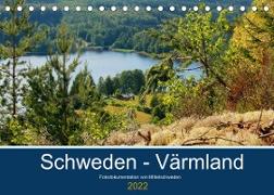 Schweden - Värmland (Tischkalender 2022 DIN A5 quer)