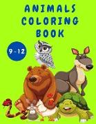 Animals Coloring Book for Kids 9-12