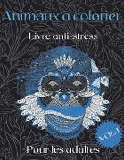 Livre de coloriage d'animaux pour adultes