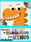 Libro para colorear de dinosaurios para niños