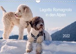 Lagotto Romagnolo in den Alpen 2022 (Wandkalender 2022 DIN A4 quer)