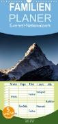 Everest-Nationalpark - Familienplaner hoch (Wandkalender 2022 , 21 cm x 45 cm, hoch)