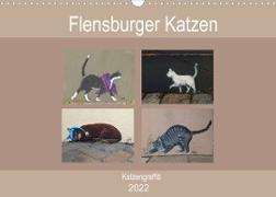 Flensburger Katzen (Wandkalender 2022 DIN A3 quer)